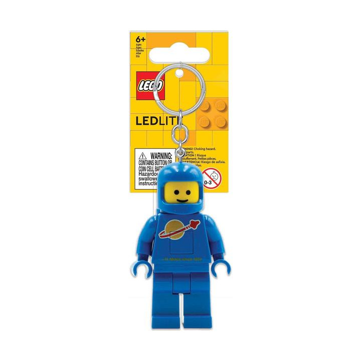 LEGO svítící klíčenka - Kosmonaut modrý