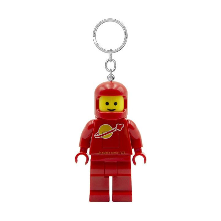 LEGO svítící klíčenka - Kosmonaut červený