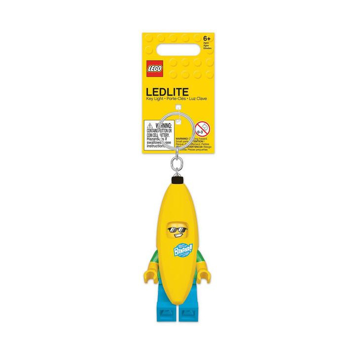 LEGO svítící klíčenka - Banana Guy