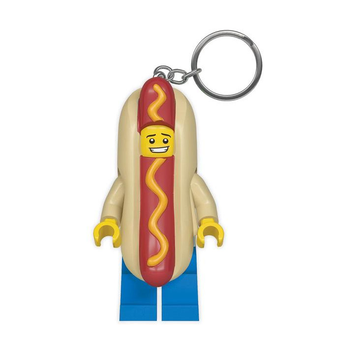 LEGO svítící klíčenka - Hot Dog