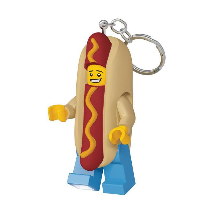 LEGO svítící klíčenka - Hot Dog