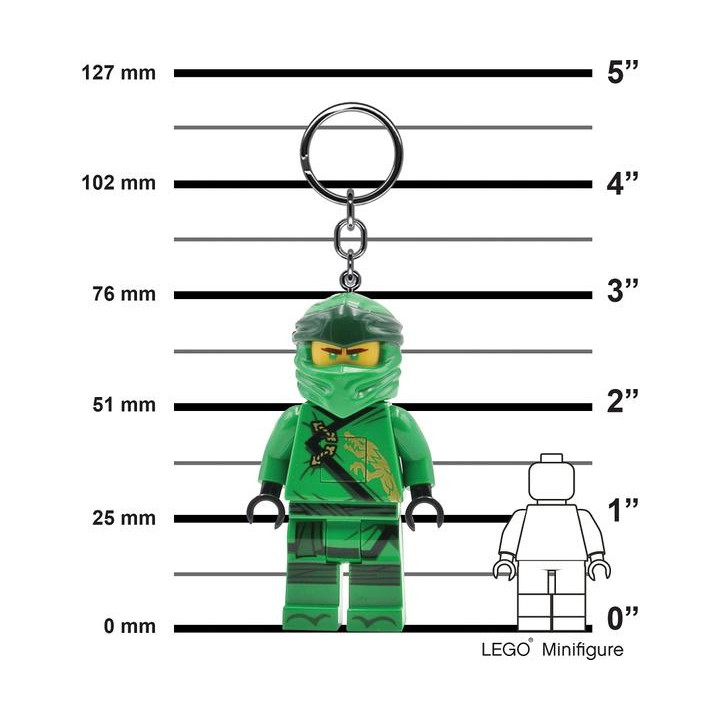 LEGO svítící klíčenka - Ninjago Legacy Lloyd
