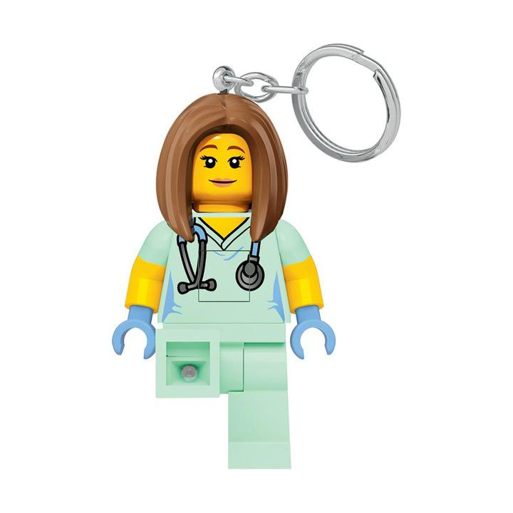LEGO svítící klíčenka - Zdravotní sestra