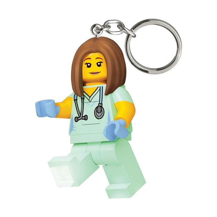 LEGO svítící klíčenka - Zdravotní sestra