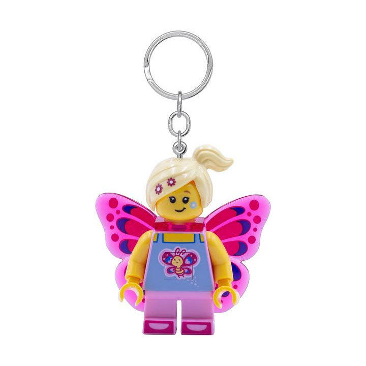 LEGO svítící klíčenka - Motýlí dívka