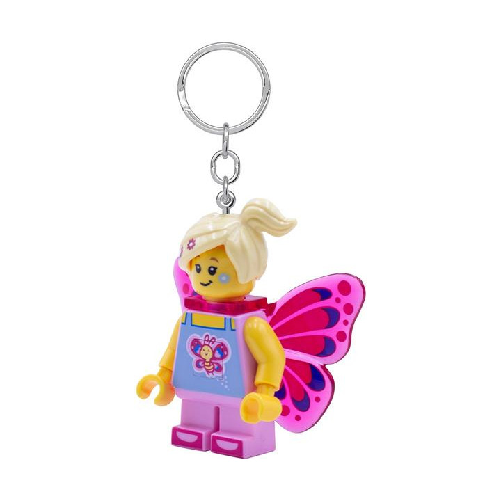 LEGO svítící klíčenka - Motýlí dívka