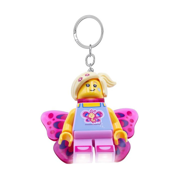 LEGO svítící klíčenka - Motýlí dívka