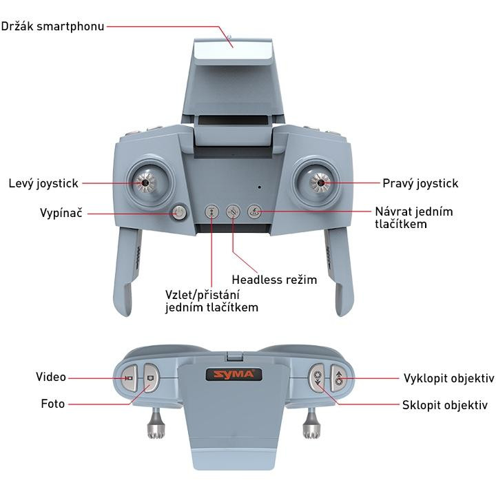 Syma X30 kvadrokoptéra RTF