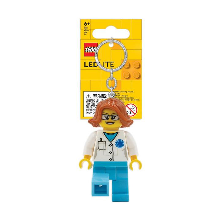 LEGO svítící klíčenka - Iconic Doktorka