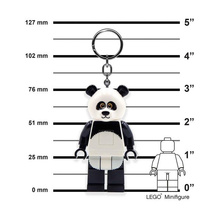 LEGO svítící klíčenka - Panda