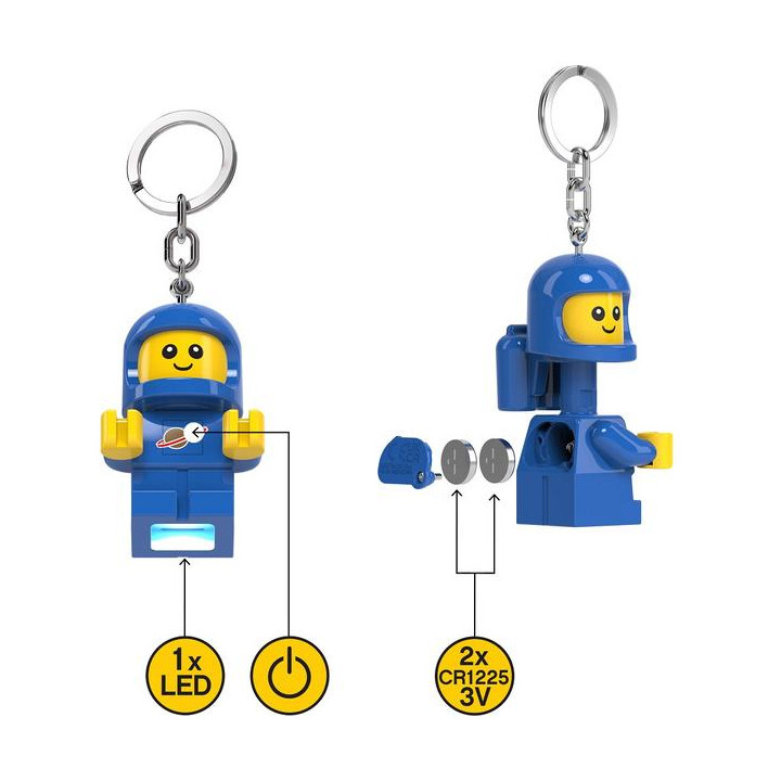 LEGO svítící klíčenka - Space Baby
