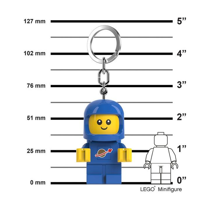LEGO svítící klíčenka - Space Baby