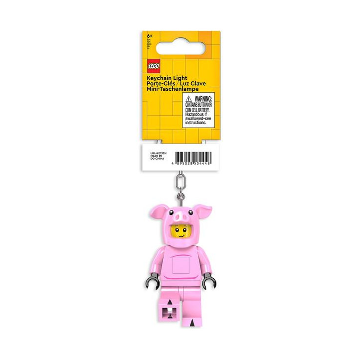 LEGO svítící klíčenka - Prasátko