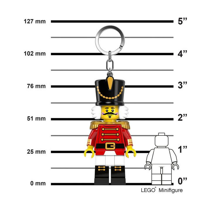 LEGO svítící klíčenka - Louskáček