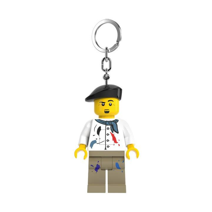 LEGO svítící klíčenka - Malíř