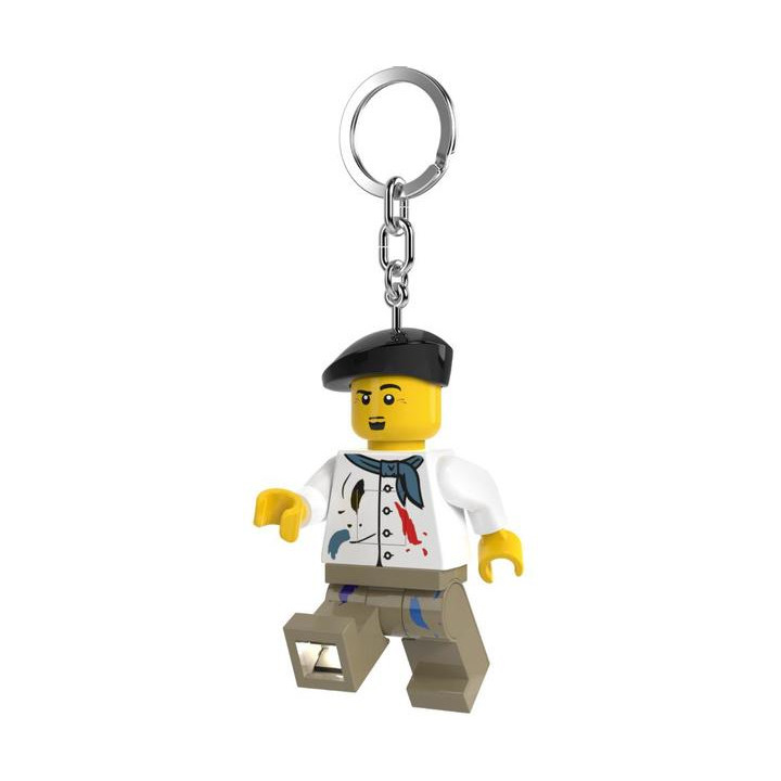 LEGO svítící klíčenka - Malíř