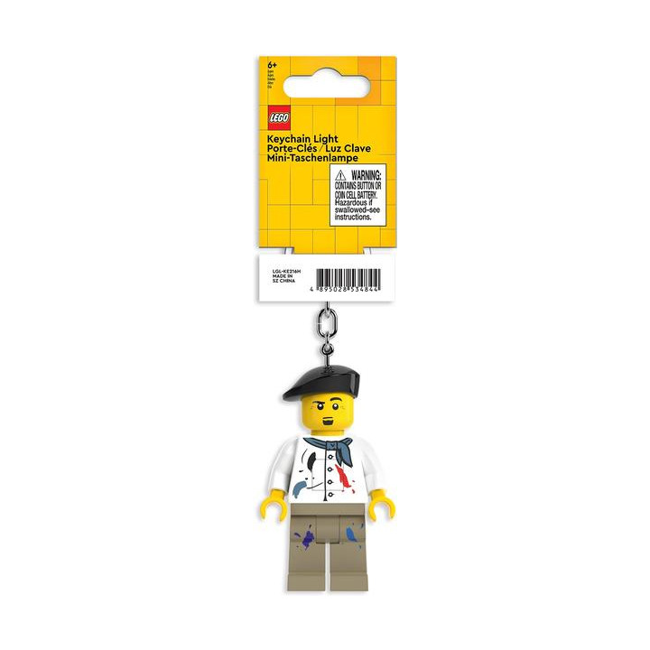 LEGO svítící klíčenka - Malíř