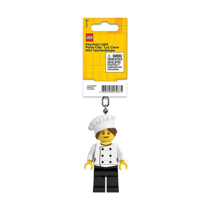 LEGO svítící klíčenka - Šéfkuchařka