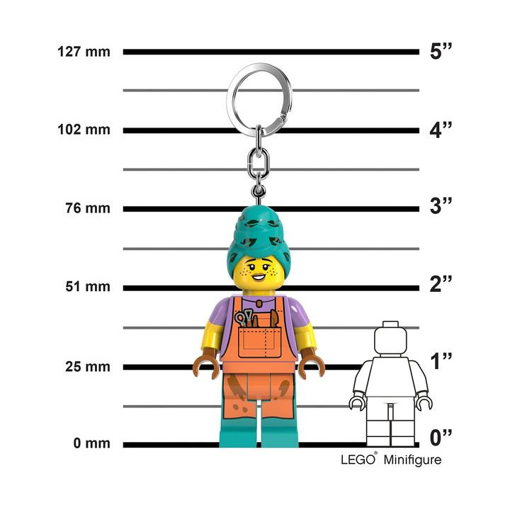 LEGO svítící klíčenka - Hrnčířka