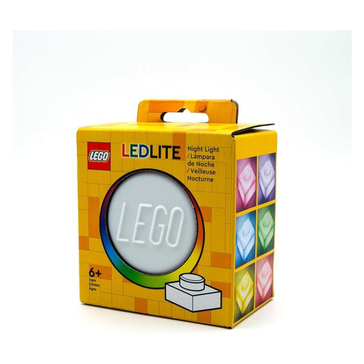 LEGO Iconic Silikonová svítící kostka 1x1