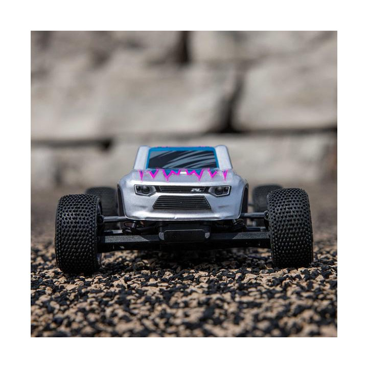 Losi Micro-T 1:28 RTR stříbrná