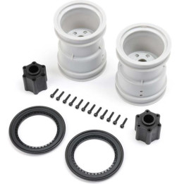 Losi kolo 2.6", beadlock kroužek černý (2): LMT 2.0