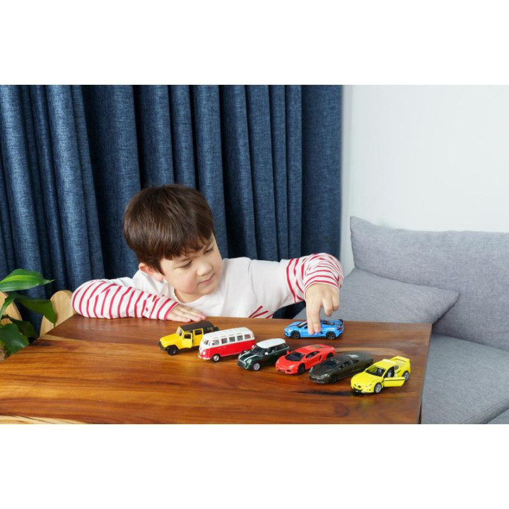 Maisto auta Power Racer 1:43 (sada 36ks)