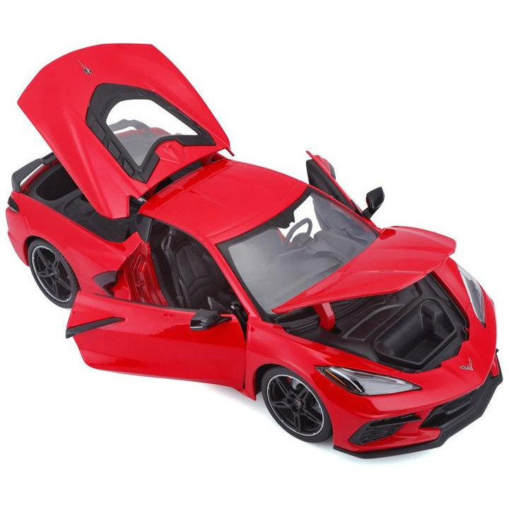 Maisto Chevrolet Corvette Stingray 2020 1:18 červená