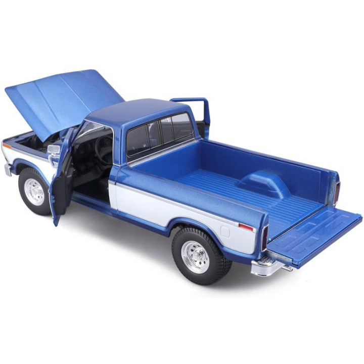 Maisto Ford F150 Pick-up 1979 1:18 modrá metalíza