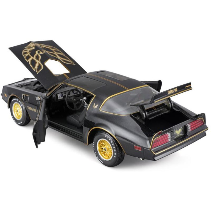 Maisto Pontiac Firebird Trans AM 1978 1:18 černá metalíza