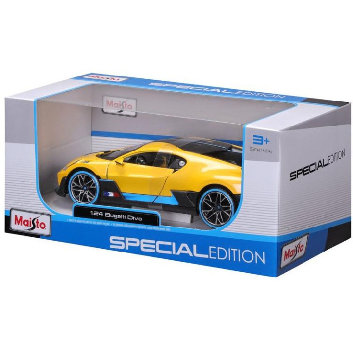 Maisto Bugatti Divo 1:24 žlutá