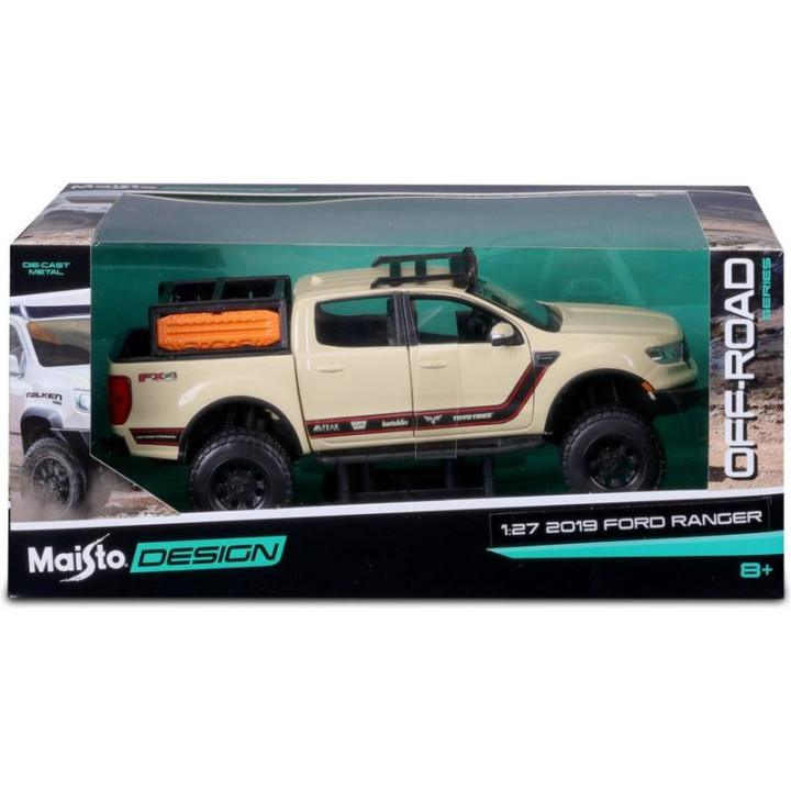 Maisto Ford Ranger Off-Road Series 2019 1:27 krémová