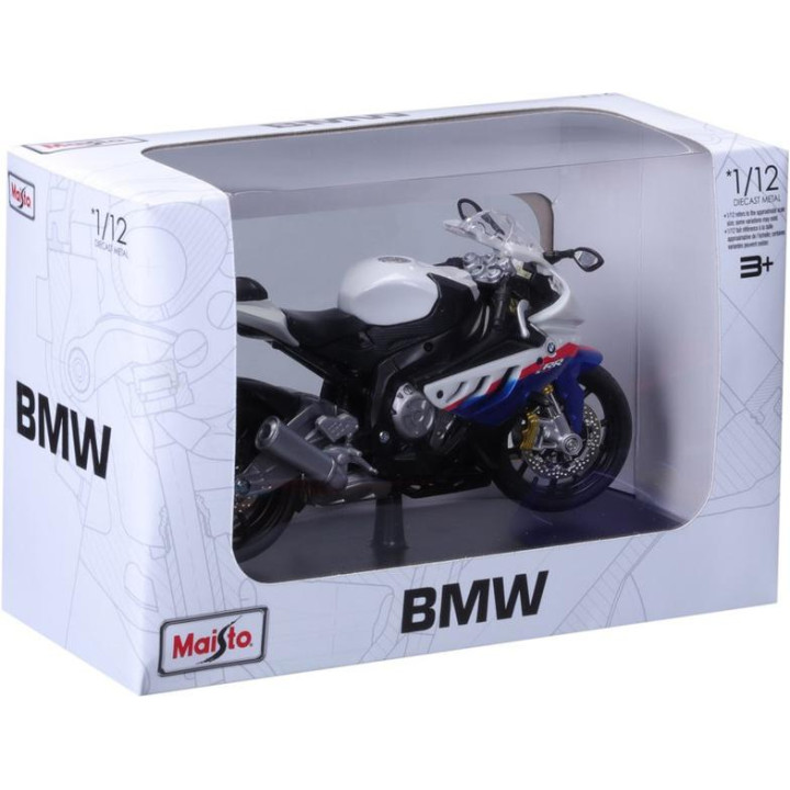 Maisto BMW S 1000 RR 1:12 se stojánkem