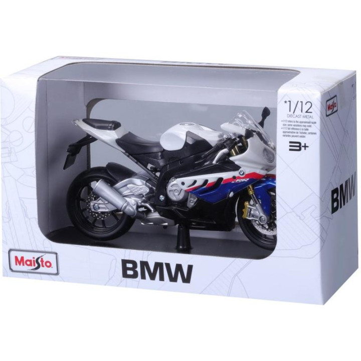 Maisto BMW S 1000 RR 1:12 se stojánkem