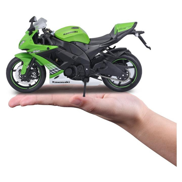 Maisto Kawasaki Ninja ZX-10R 1:12 se stojánkem
