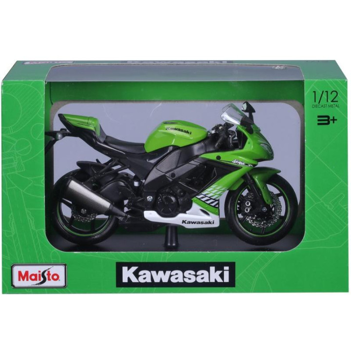 Maisto Kawasaki Ninja ZX-10R 1:12 se stojánkem