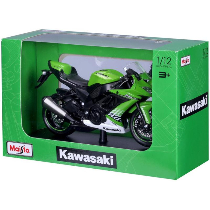 Maisto Kawasaki Ninja ZX-10R 1:12 se stojánkem