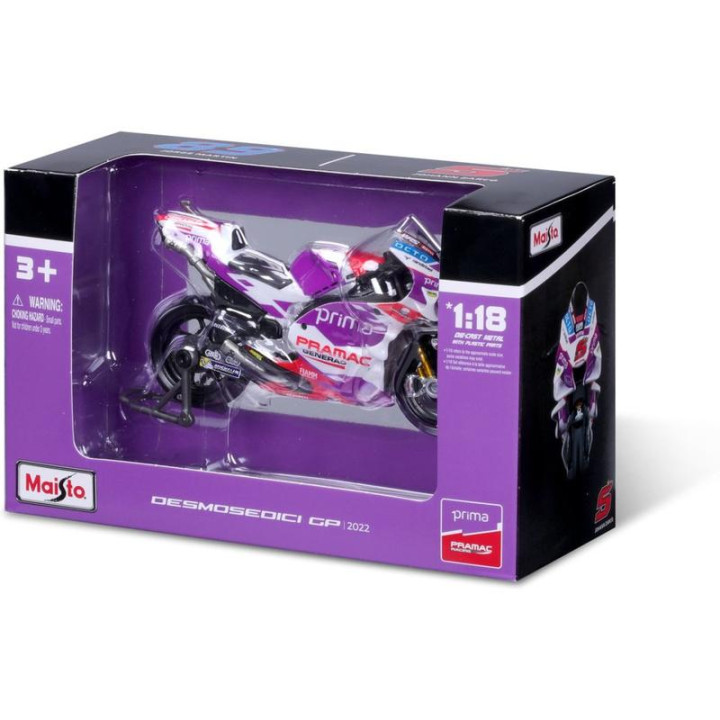 Maisto Ducati Pramac racing 2022 1:18 #89 Martin