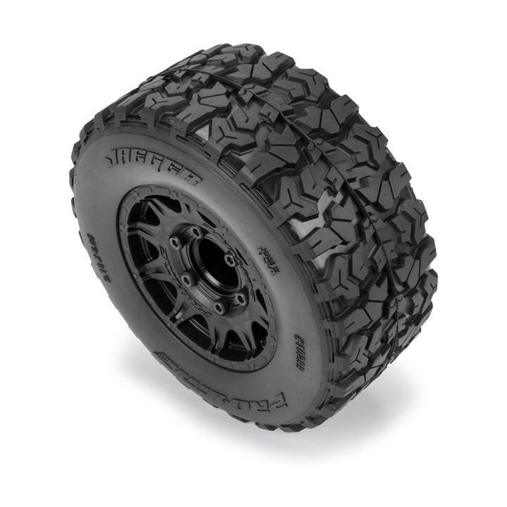 Pro-Line kolo 1:10, pneu 2.8" Jaeger HP, disk černý H12/14mm(2)