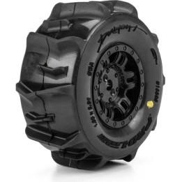 Pro-Line kolo 1:16 s pneu Dumont Paddle, disk Split Six černý, 12mm (4): Arrma Mojave Grom