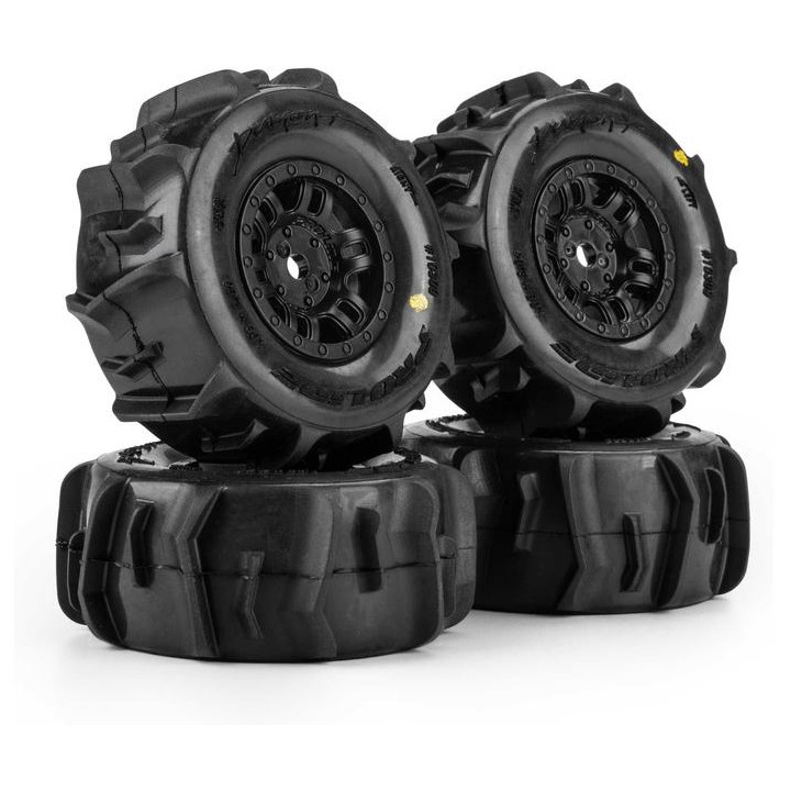 Pro-Line kolo 1:16 s pneu Dumont Paddle, disk Split Six černý, 12mm (4): Arrma Mojave Grom