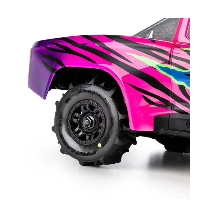 Pro-Line kolo 1:16 s pneu Dumont Paddle, disk Split Six černý, 12mm (4): Arrma Mojave Grom