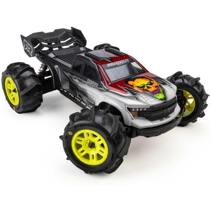 Pro-Line kolo 1:16 s pneu Dumont Paddle, disk Split Six žlutý, 12mm (2): Arrma Mini Kraton