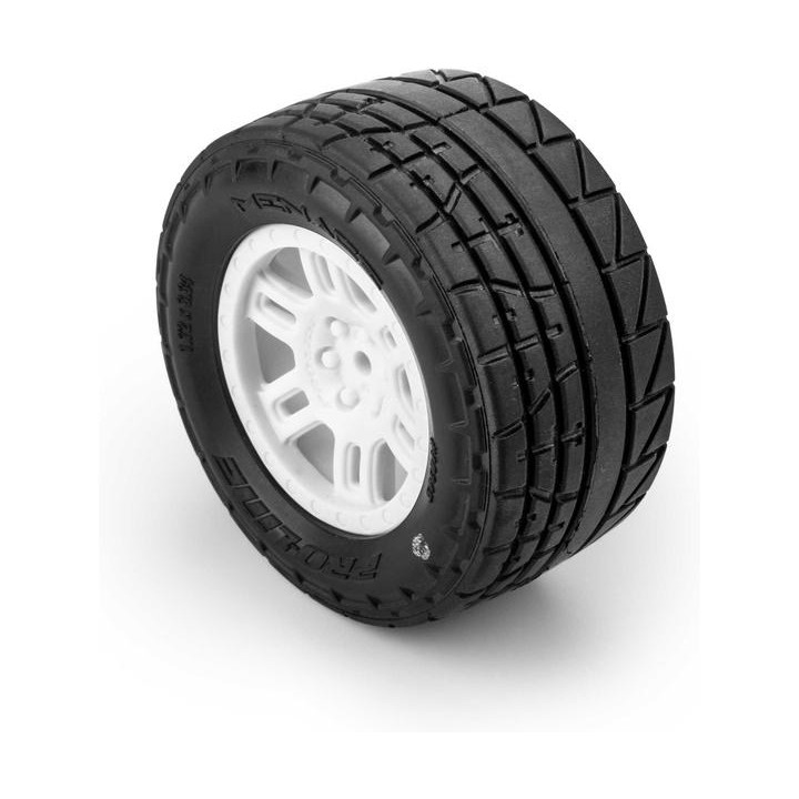 Pro-Line kolo 1:16 s pneu Menace Street, disk Split Six bílý, 12mm (2): Arrma Mini Kraton