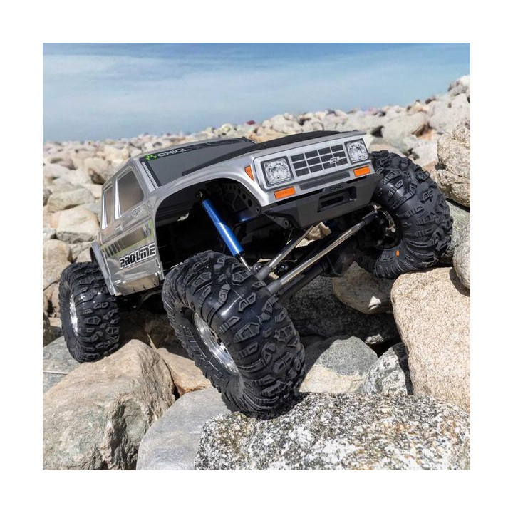 Pro-Line tlumiče Pro-Comp přední/zadní 97mm 1:10 Rock Crawler, modré (2)