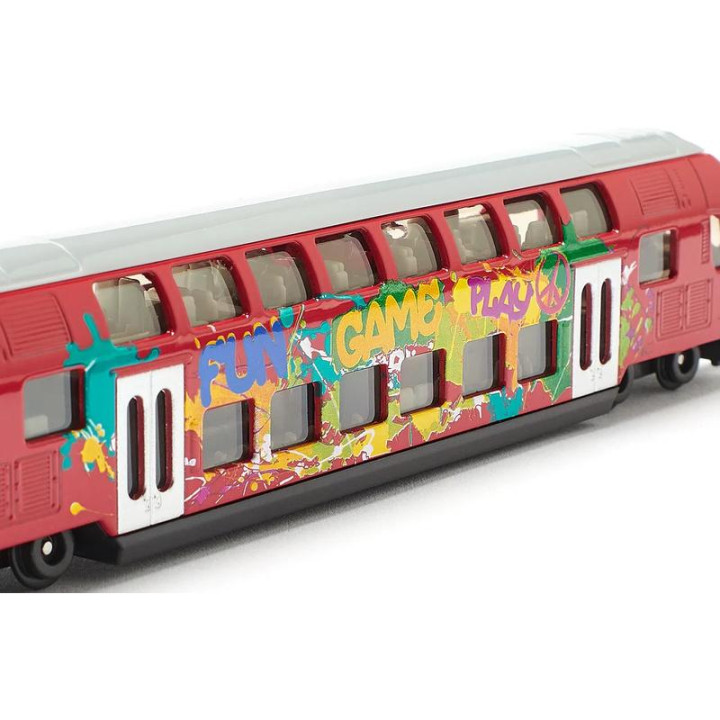 SIKU Super - dvoupatrový vlak 1:87