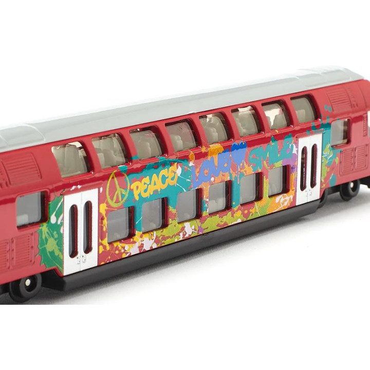 SIKU Super - dvoupatrový vlak 1:87