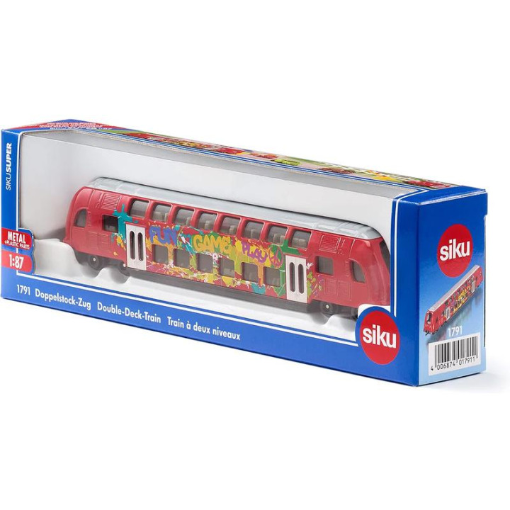 SIKU Super - dvoupatrový vlak 1:87