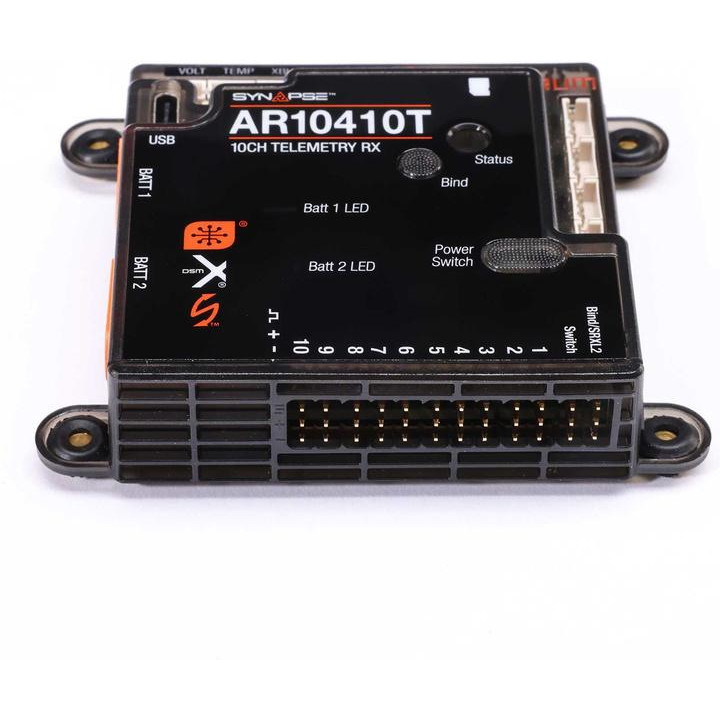 Spektrum přijímač AR10410T 10CH PowerSafe s telemetrií