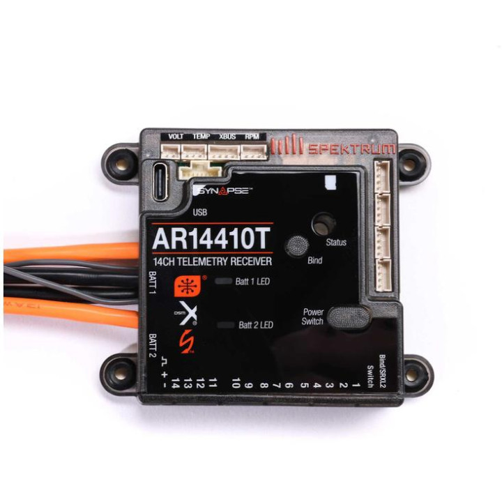 Spektrum přijímač AR14410T 14CH PowerSafe s telemetrií